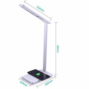 Huawei Apple Foldable LED Desk Lamp with Wireless Charging